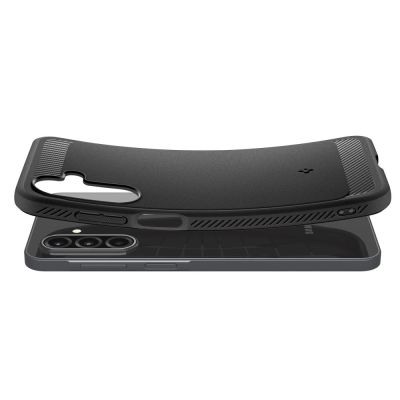 9. Spigen Rugged Armor Case for Samsung Galaxy A17 - Matte Black