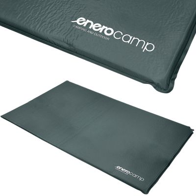 12. SELF-INFLATION MAT 192X132X3CM GREEN ENERO CAMP