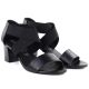 3. Women's black Jezzi RMR1954-27 strappy sandals