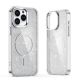 2. Glitter Case MagSafe for iPhone 16 Plus - white with glitter