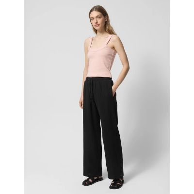 5. Women's Outhorn Cotton Muslin Trousers OTHWSS24TTROF1017-20S