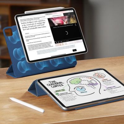 2. ESR Rebound Magnetic Case for iPad Pro 12.9” 2020 / 2021 / 2022 / iPad Air 13” 2024 / 2025 - Blue