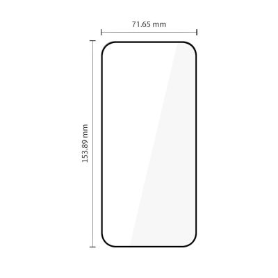 2. Tech-Protect Glass Fit+ 2-Pack Tempered Glass for Xiaomi 17T - Black