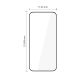 2. Tech-Protect Glass Fit+ 2-Pack Tempered Glass for Xiaomi 17T - Black
