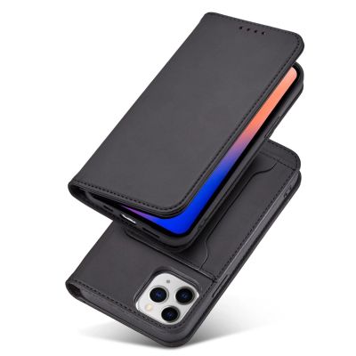 3. Magnet Card Case for iPhone 12 Pro Max Pouch Card Wallet Card Holder Black