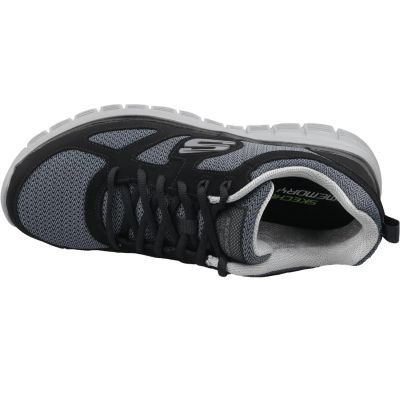 7. Skechers Burns Agoura M 52635-BKGY shoes