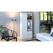 RS-80 BILY OFFICE SHELVING WHITE SET