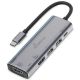 2. MediaRange MRCS511 USB Type-C Hubs and Concentrators 480 Mbit/s Silver