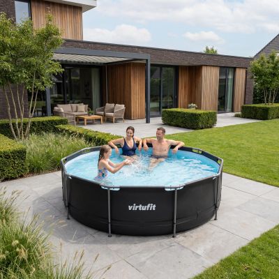 5. VIRTUFIT ROUND POOL 366 CM WITH FILTER PUMP