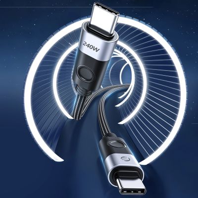 10. Orico CC240 USB-C to USB-C Cable 240W USB4 40Gb/s 8K 60Hz 1.5m - Black
