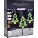 6. DECORATIVE LAMPS OUTDOOR PATH STICK 3 PCS CHRISTMAS TREE NEON