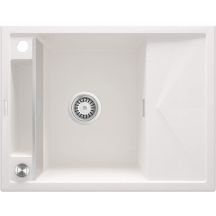 Magnetic granite sink, 1-bowl, with drainer, ZRM A11A 5907650874881