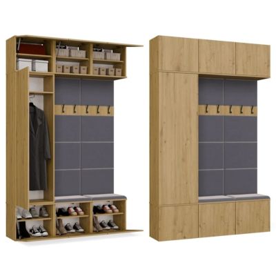 4. HAGA III 1SZ2W ARTISAN Hallway Wardrobe