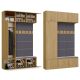 4. HAGA III 1SZ2W ARTISAN Hallway Wardrobe