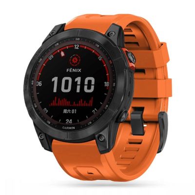2. Tech-Protect IconBand for Garmin Fenix 5 / 6 / 6 Pro / 7 - Orange