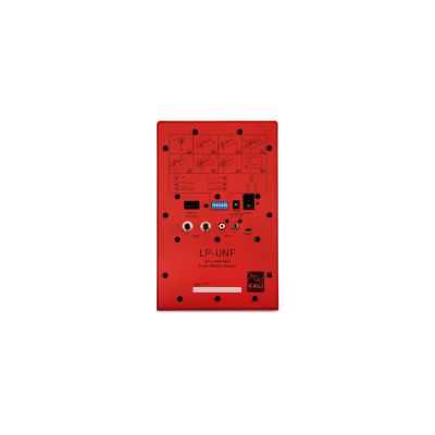 33. KALI AUDIOLP-UNF-R - Pair of Bluetooth monitor speakers. Multimedia speakers, red.