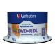 4. DVD+R 8.5GB 8X DOUBLE LAYER/WIDE PRINTABLE SURF 50ER SPIN