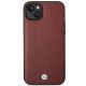 3. Case BMW BMHCP14S22RFGR iPhone 14 6.1" Burgundy/burgundy Leather Diamond Pattern