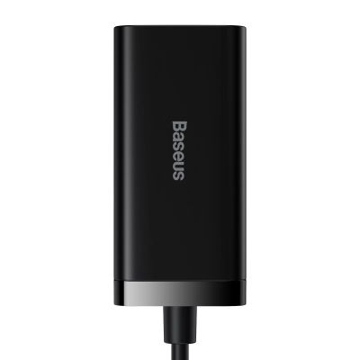2. Baseus GaN3 Pro fast universal GaN charger 2 x USB Type C / 2x USB 100W PD3.0, QC4.0 +, AFC black (CCGP000101)