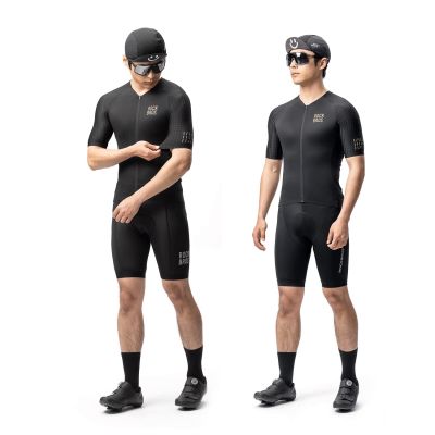 4. Rockbros YDDX011 Diamond Short Sleeve Cycling Jersey Size XXL - Black