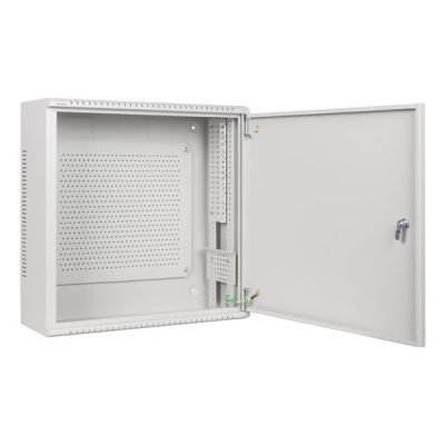 15. LANBERG INSTALLATION RACK CABINET WALL-HUNG 19" 6U+3U 540X200 LOW PROFILE GRAY (ASSEMBLED)