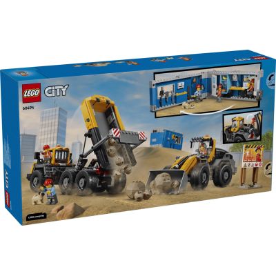 2. LEGO City 60494 - Dump Truck and Front Loader