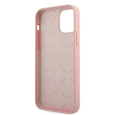7. Guess GUHCP12LLSVSPG iPhone 12 Pro Max 6.7" rose green/green pink hardcase Silicone Vintage