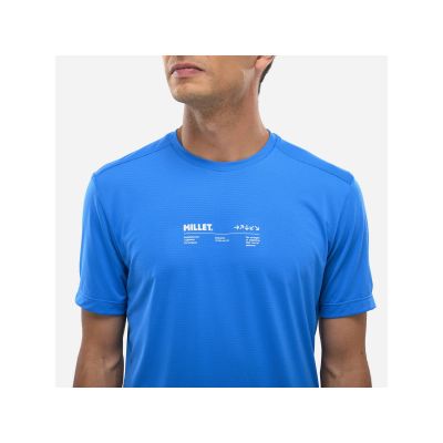 3. MILLET Intense Essential Ts Ss M blue men's t-shirt
