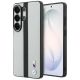 BMW Perforated Stripe Logo MagSafe Case for Samsung Galaxy S26 Ultra - Gray