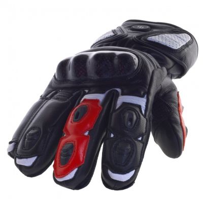 4. GLOVII Heated Motorcycle Gloves, Battery- or Rechargeable-Battery-Powered, Size L, Batteries, Charger and Cables Included, GDBL