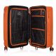 6. SwissBags Tourist Large Suitcase 77cm Orange
