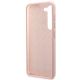 7. Guess GUHCS23MLSLMGPP S23+ S916 pink/pink hardcase Silicone Script Metal Logo