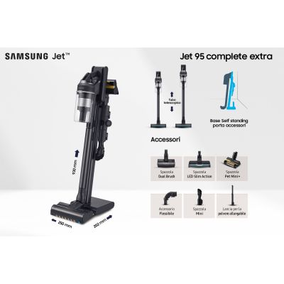 42. Samsung Jet 95 Vacuum Cleaner VS20C9554TK/WA