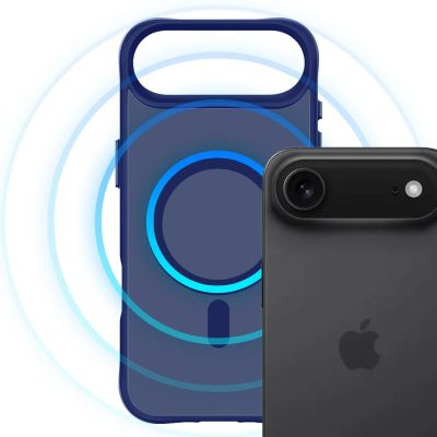 10. 3mk Smoke MagCase for iPhone Air - Blue