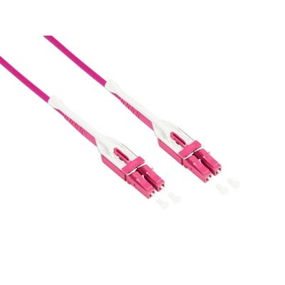 Alcasa LW-U815LC4 InfiniBand/Fiber Optic Cable 15m LC Purple