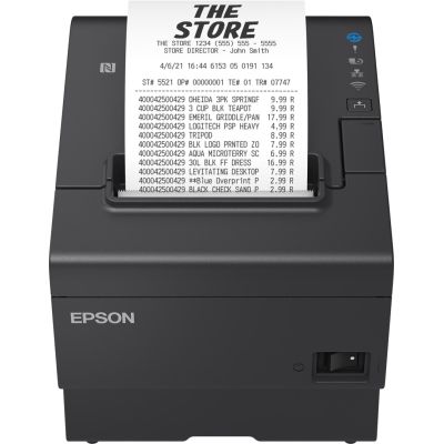 9. Epson TM-T88VII (112): USB, Ethernet, Serial, PS, Black