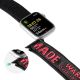 9. Dux Ducis Strap (Outdoor Version) Apple Watch Ultra Strap, SE, 9, 8, 7, 6, 5, 4, 3, 2, 1 (49, 45, 44, 42 mm) Nylon Band Bracelet Black and Red