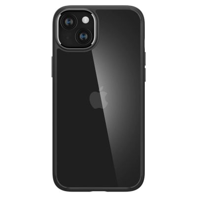 2. Spigen Ultra Hybrid iPhone 15 Plus Case - Matte Black