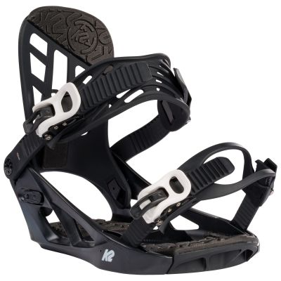 K2 YOU+H Black Junior Snowboard Bindings