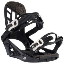 K2 YOU+H Black Junior Snowboard Bindings