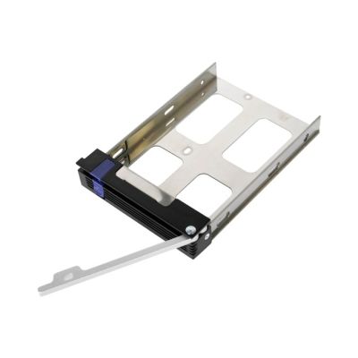 2. Icy Dock MB453TRAY-2B drive bay panel Storage drive tray Black, Metallic