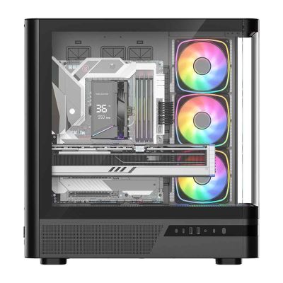 30. MODECOM VOLCANO AQ 200 ARGB MIDI CASE BLACK