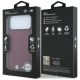 8. BMW M Carbon Printed Ring MagSafe Case for iPhone 18 Pro / 17 Pro – Burgundy