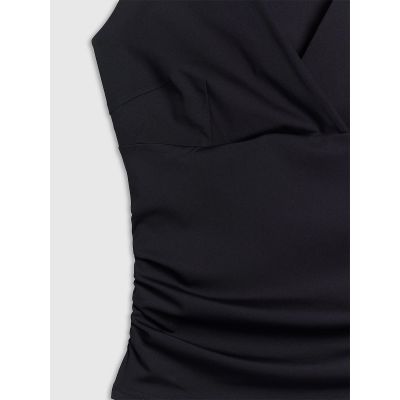 7. Women's slim top with gathers 4F 4FRSS26TSLEF321-20S