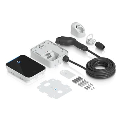 11. Ubiquiti EV Station Lite White, Black Polycarbonate (PC) Wall 1 Built-in 4.32 cm (1.7") display
