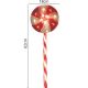 7. LED GARDEN DECORATION SUGAR LOLLIPOPS SET OF 3 WARM LIGHT