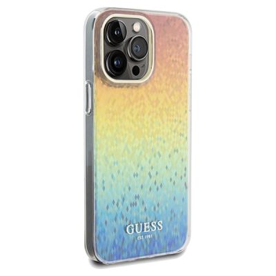 4. Guess IML Faceted Mirror Disco Iridescent case for iPhone 13 Pro / 13 - multicolor