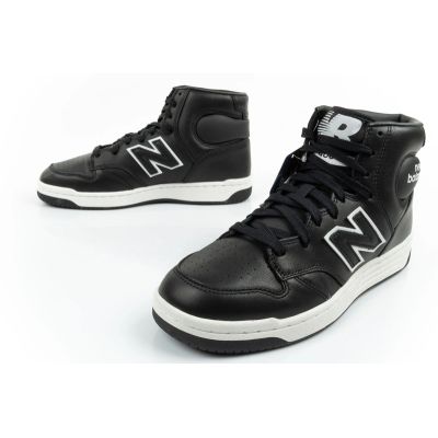 8. New Balance 480 men's high-top sneakers black