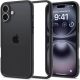 Spigen Ultra Hybrid iPhone 16 Case - Matte Black