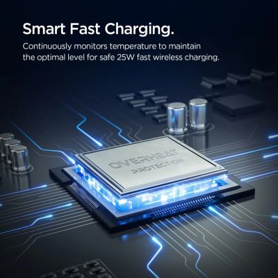 6. Spigen Essential EV25MFAQ Magnetic MagSafe Car Air Vent Mount - Black